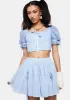 The Valentina Mini Skirt sold by Dolls Kill