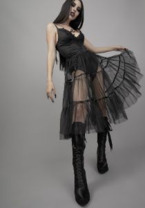 Haunting Melody Midi Dress sold by Dolls Kill