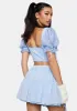 The Valentina Mini Skirt sold by Dolls Kill