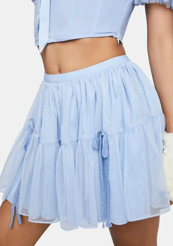 The Valentina Mini Skirt sold by Dolls Kill