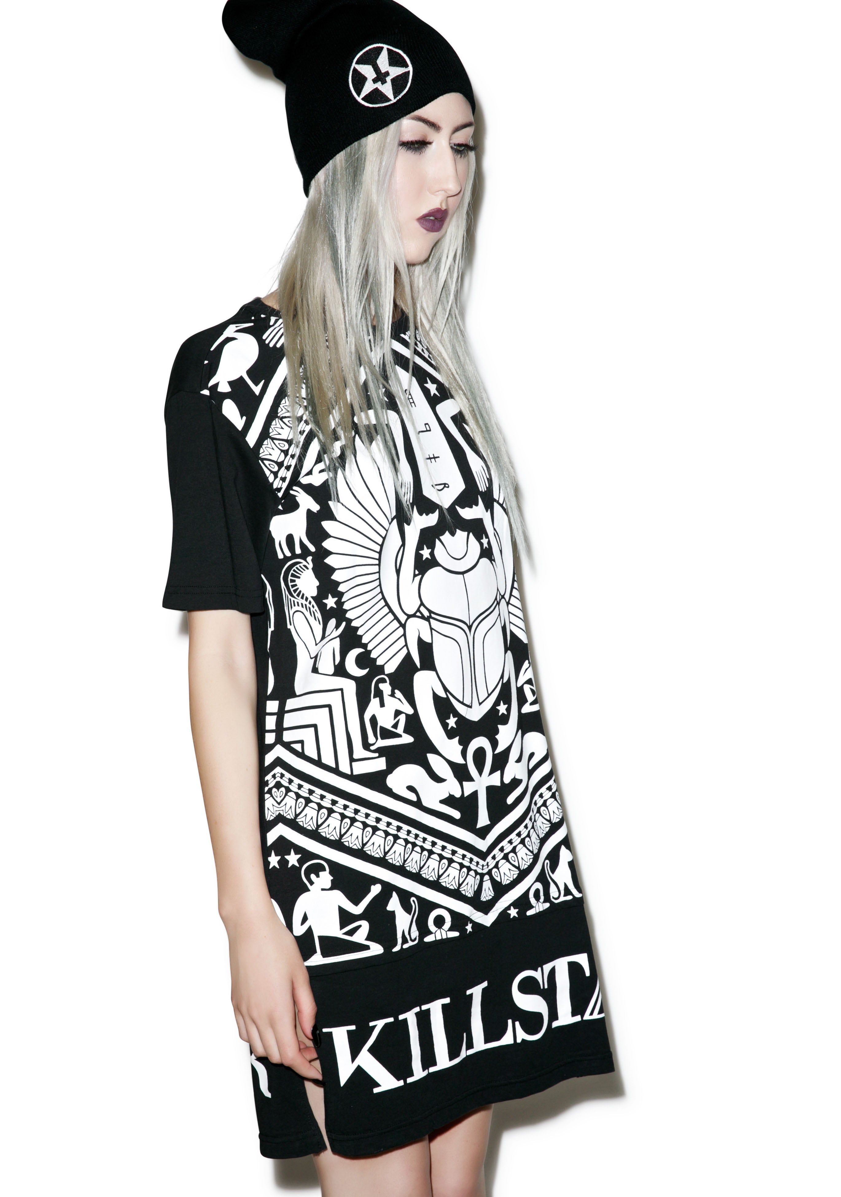 Scarab Long T-Shirt sold by Dolls Kill product image thumbnail 3