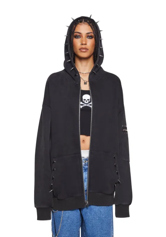 Sonic Scream Oversized Hoodie sold by Dolls Kill