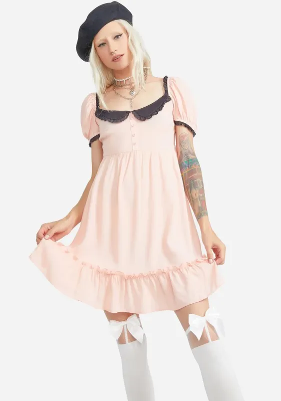 Sweet Handmade Heaven Babydoll Dress sold by Dolls Kill