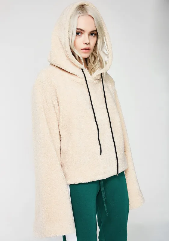 Get Fuzzy Hoodie made by Dolls Kill