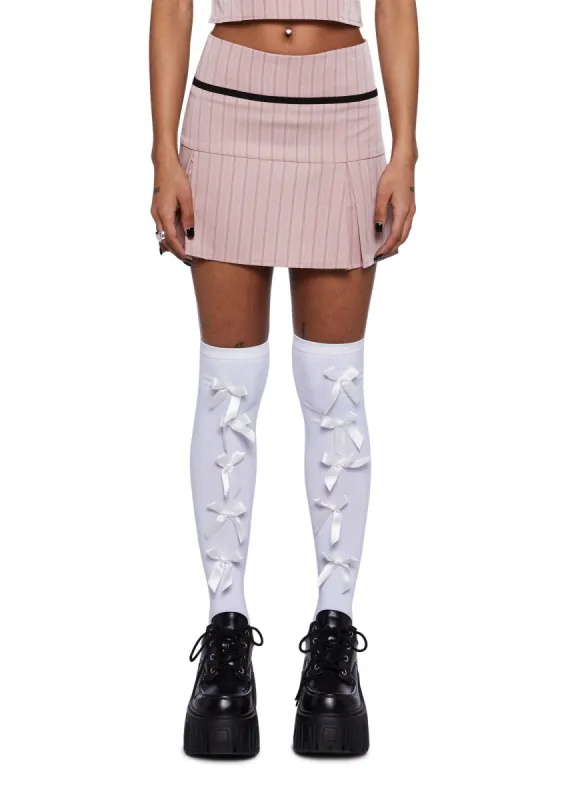Istaka Mini Pleated Skirt sold by Dolls Kill