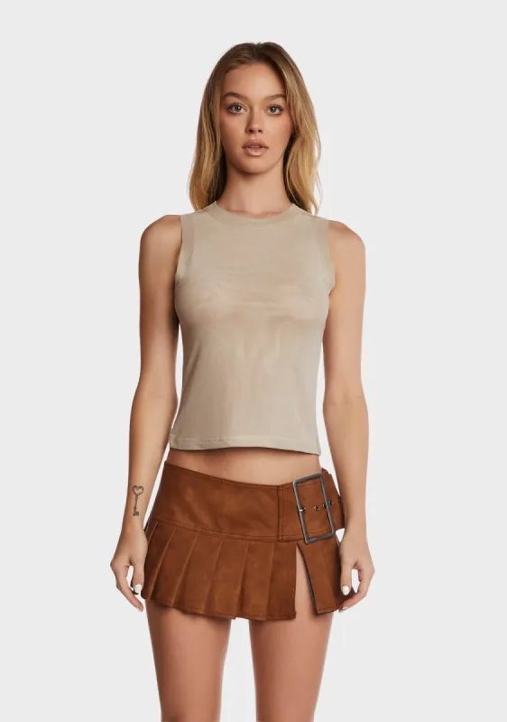 Lorde Vest Top sold by Dolls Kill