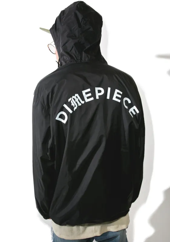 Dimepiece Logo Anorak Jacket sold by Dolls Kill