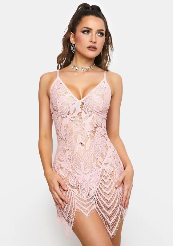 Rose Luxuria Babydoll Set sold by Dolls Kill