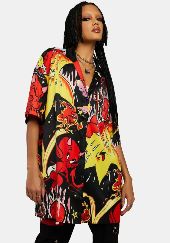 Sell Your Soul Oversized Shirt sold by Dolls Kill