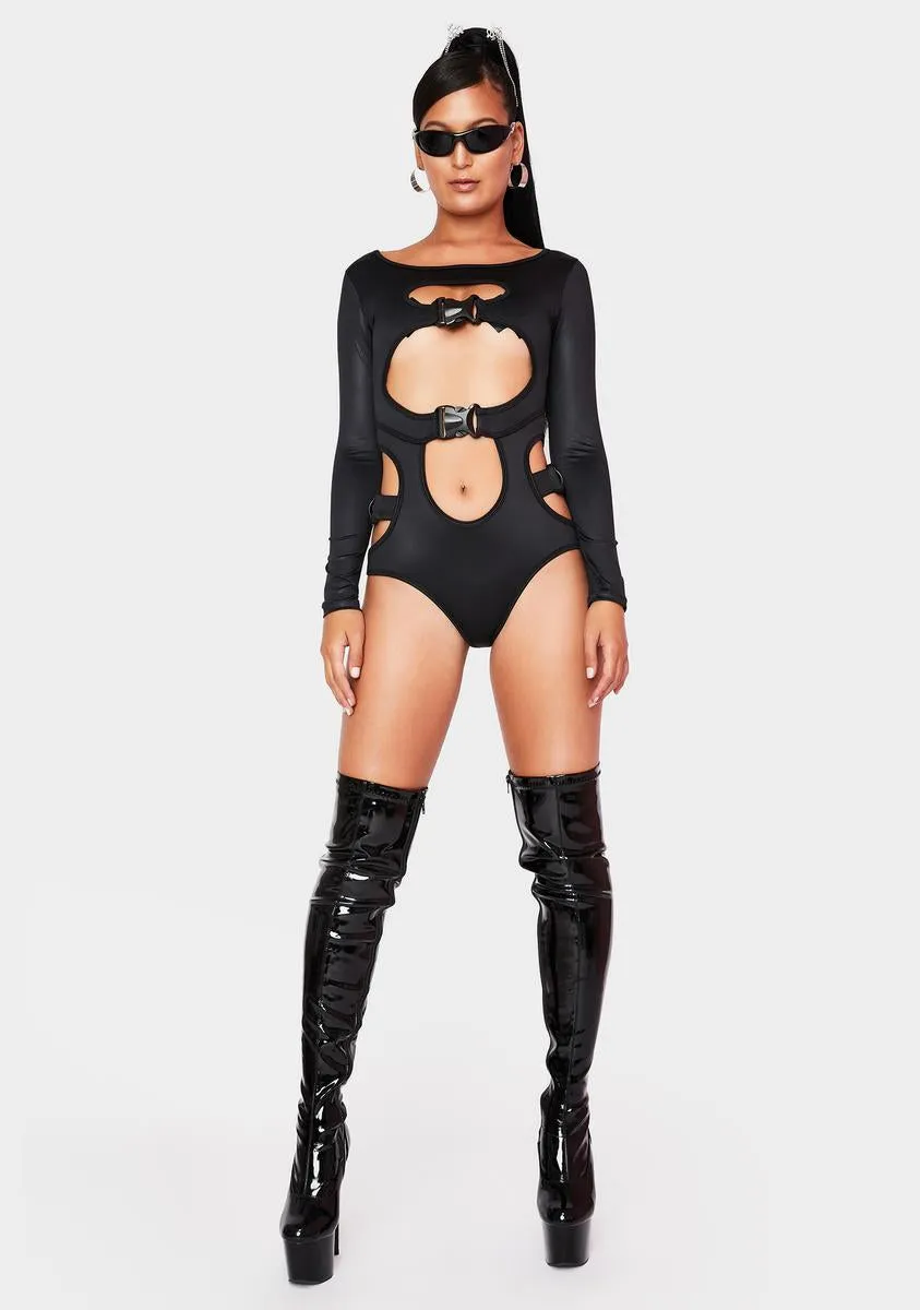 Thirst Tactics Buckle Bodysuit sold by Dolls Kill product image thumbnail 3