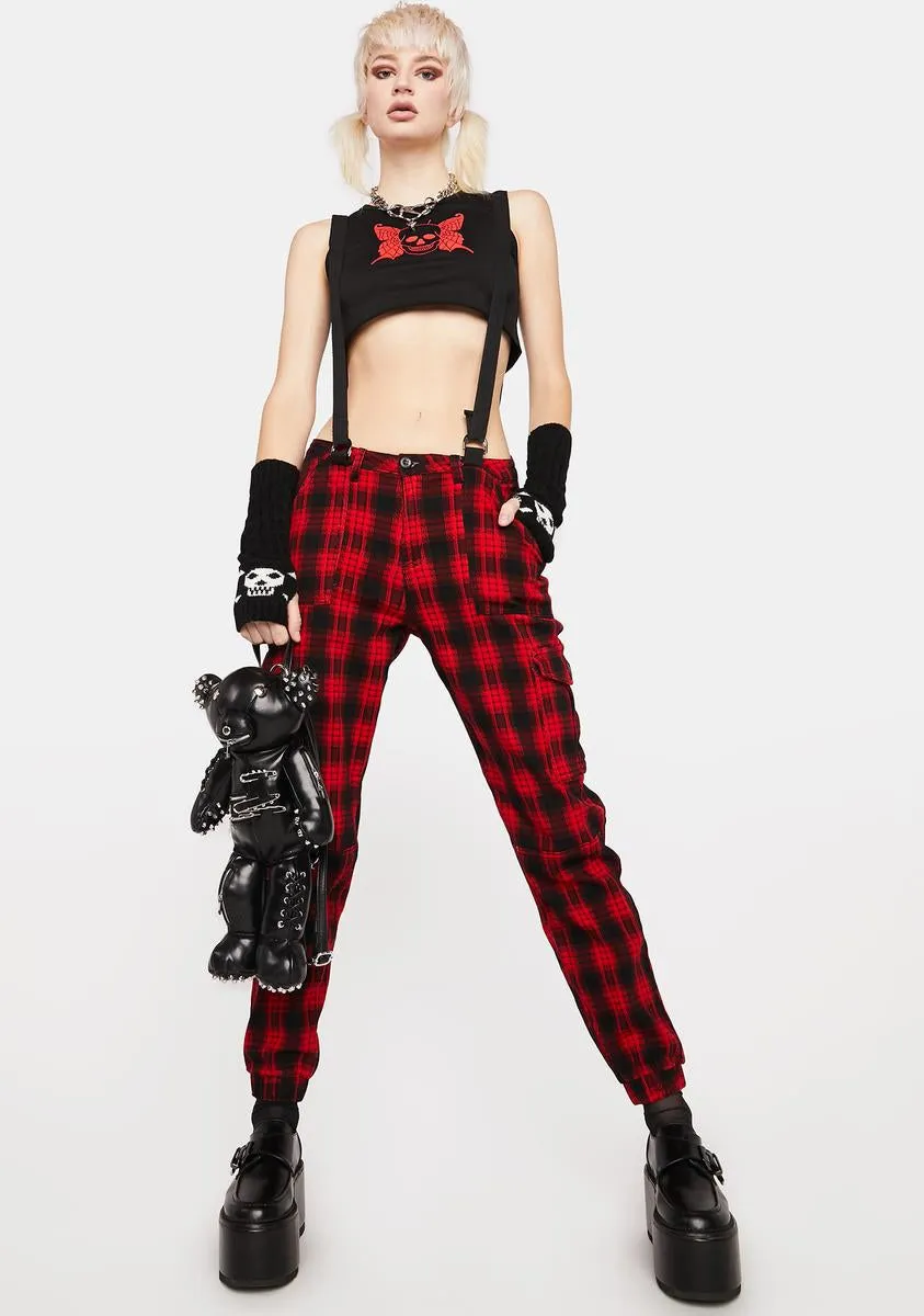 Beg Me To Stay Cargo Pants sold by Dolls Kill product image thumbnail 3