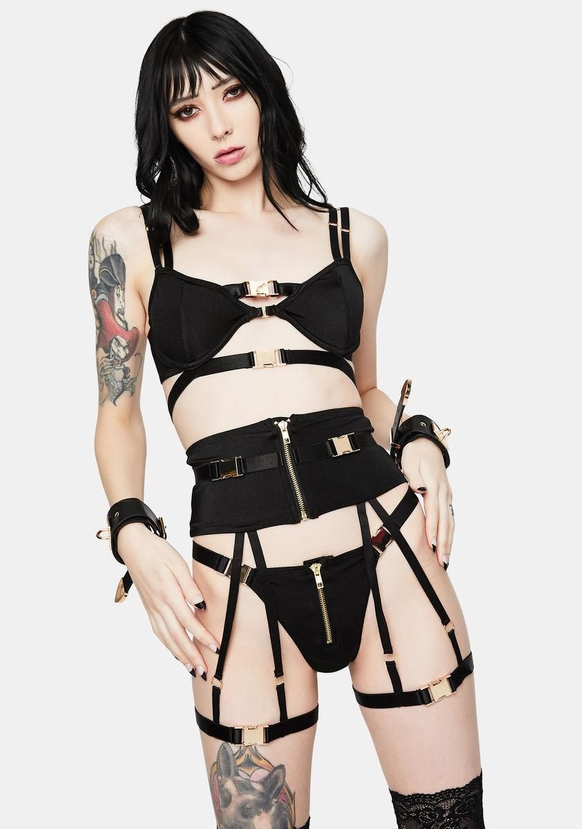 Instant Click Lingerie Set sold by Dolls Kill