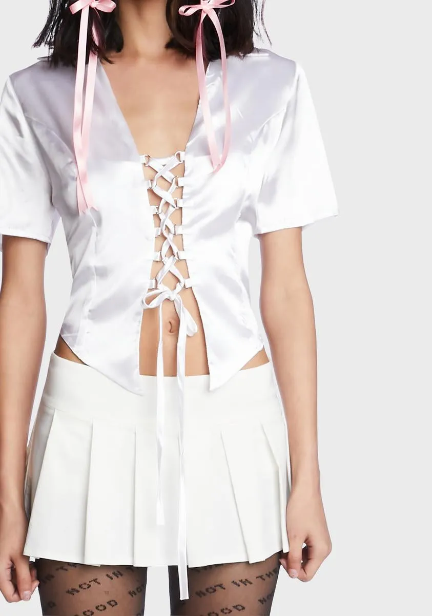 Moments Passed Corset Blouse sold by Dolls Kill product image thumbnail 2