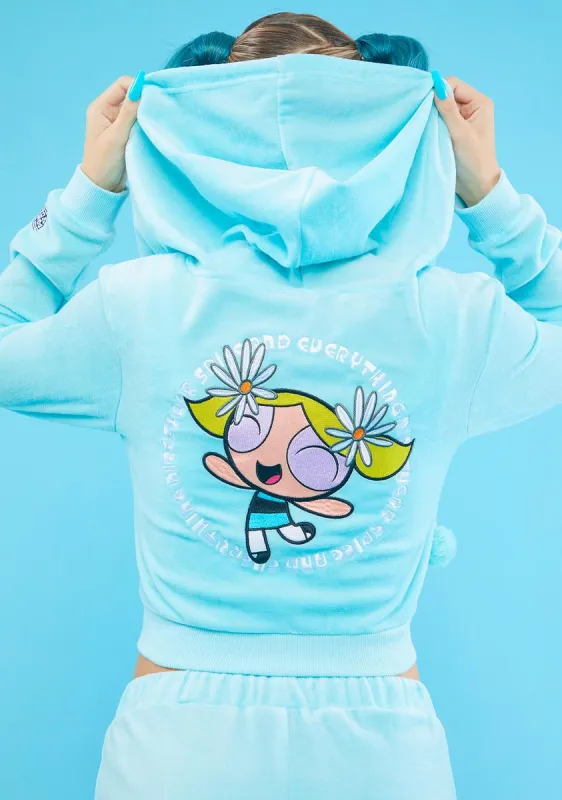 Everything Nice Velour Hoodie sold by Dolls Kill