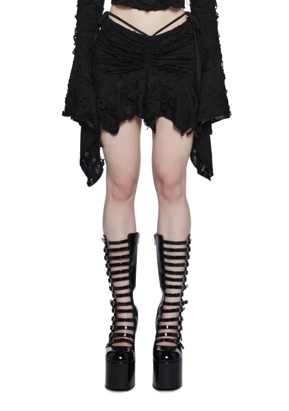 Mystic Bonds Mini Skirt sold by Dolls Kill