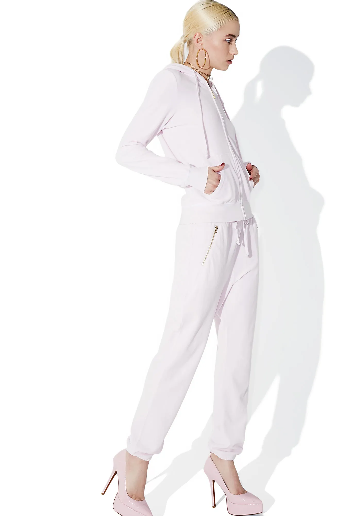 Velour Silverlake Pants sold by Dolls Kill product image thumbnail 4