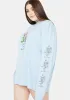 Blue Plus Leaf Me Alone Graphic Tee sold by Dolls Kill