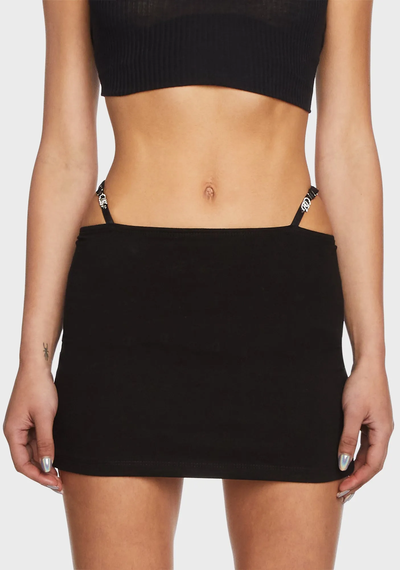 Kenna Strap Low Rise Mini Skirt sold by Dolls Kill product image thumbnail 5