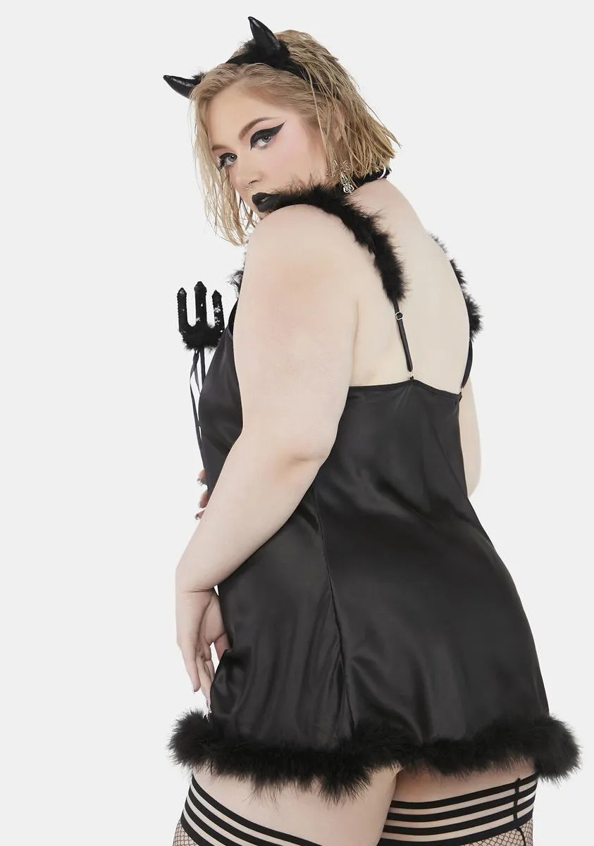 Plus Wicked Friend Of The Devil Costume Set sold by Dolls Kill product image thumbnail 4