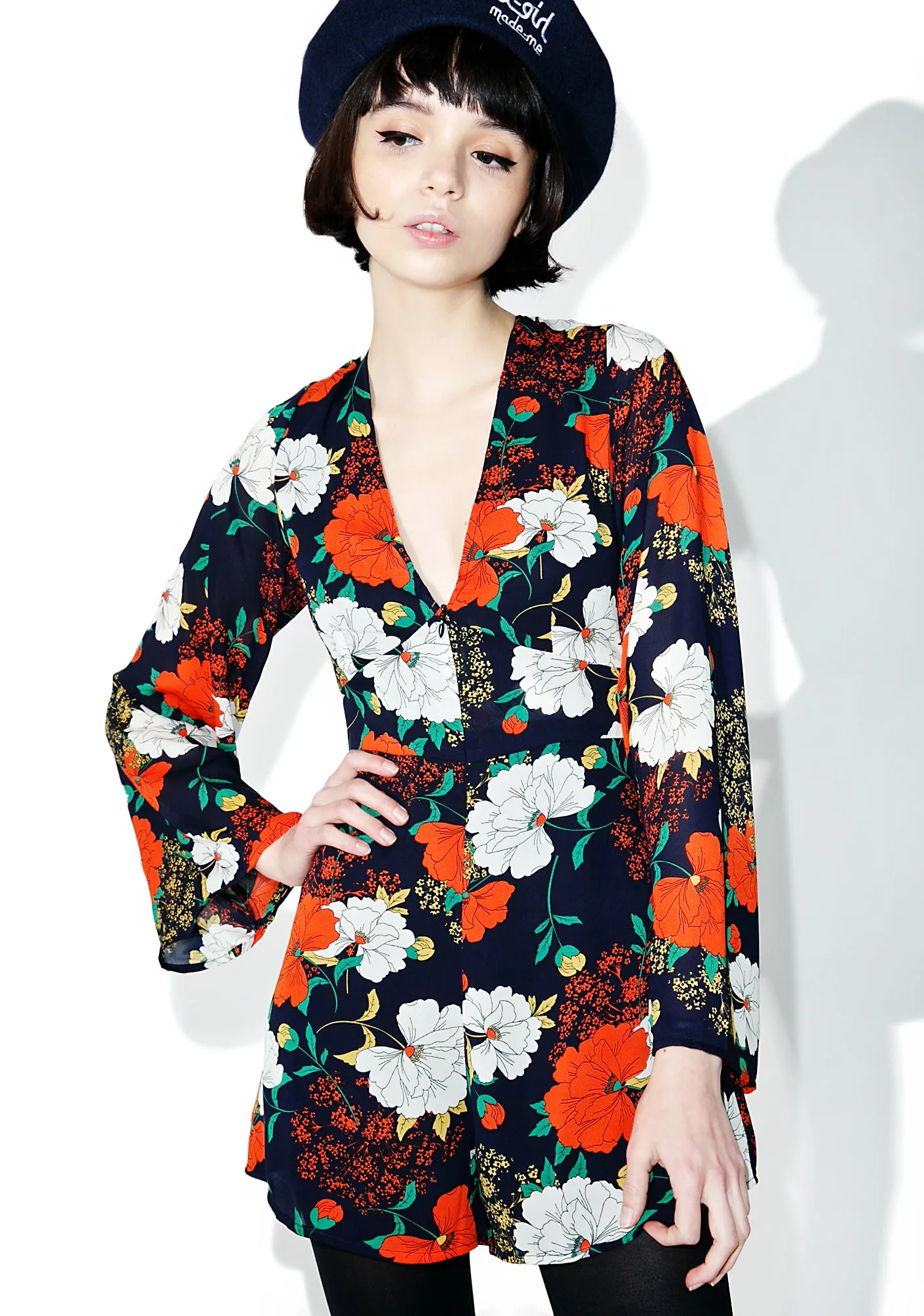 Lead The Way Playsuit sold by Dolls Kill