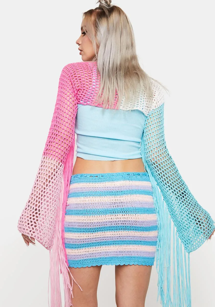 Look And See Crochet Shrug sold by Dolls Kill product image thumbnail 4