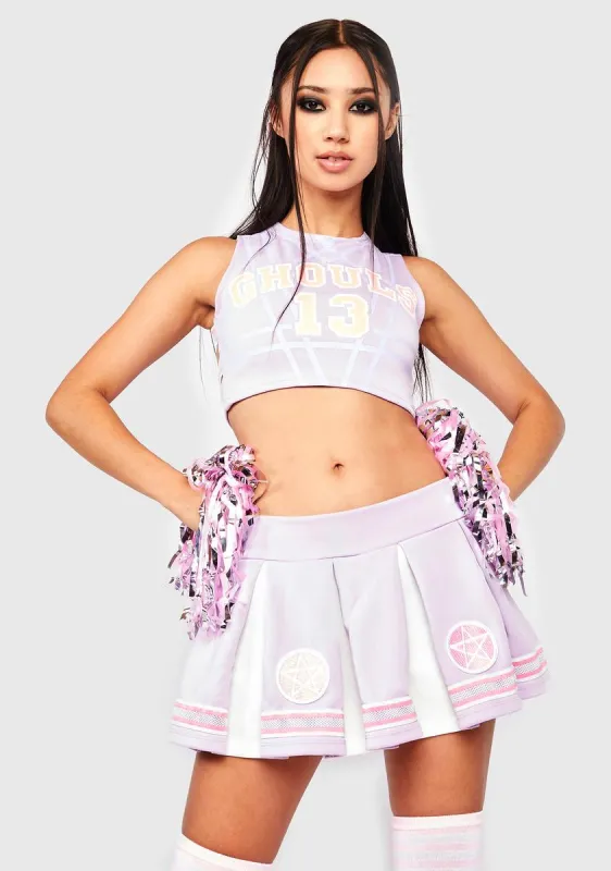Team Spirits Pastel Goth Cheerleader Costume sold by Dolls Kill