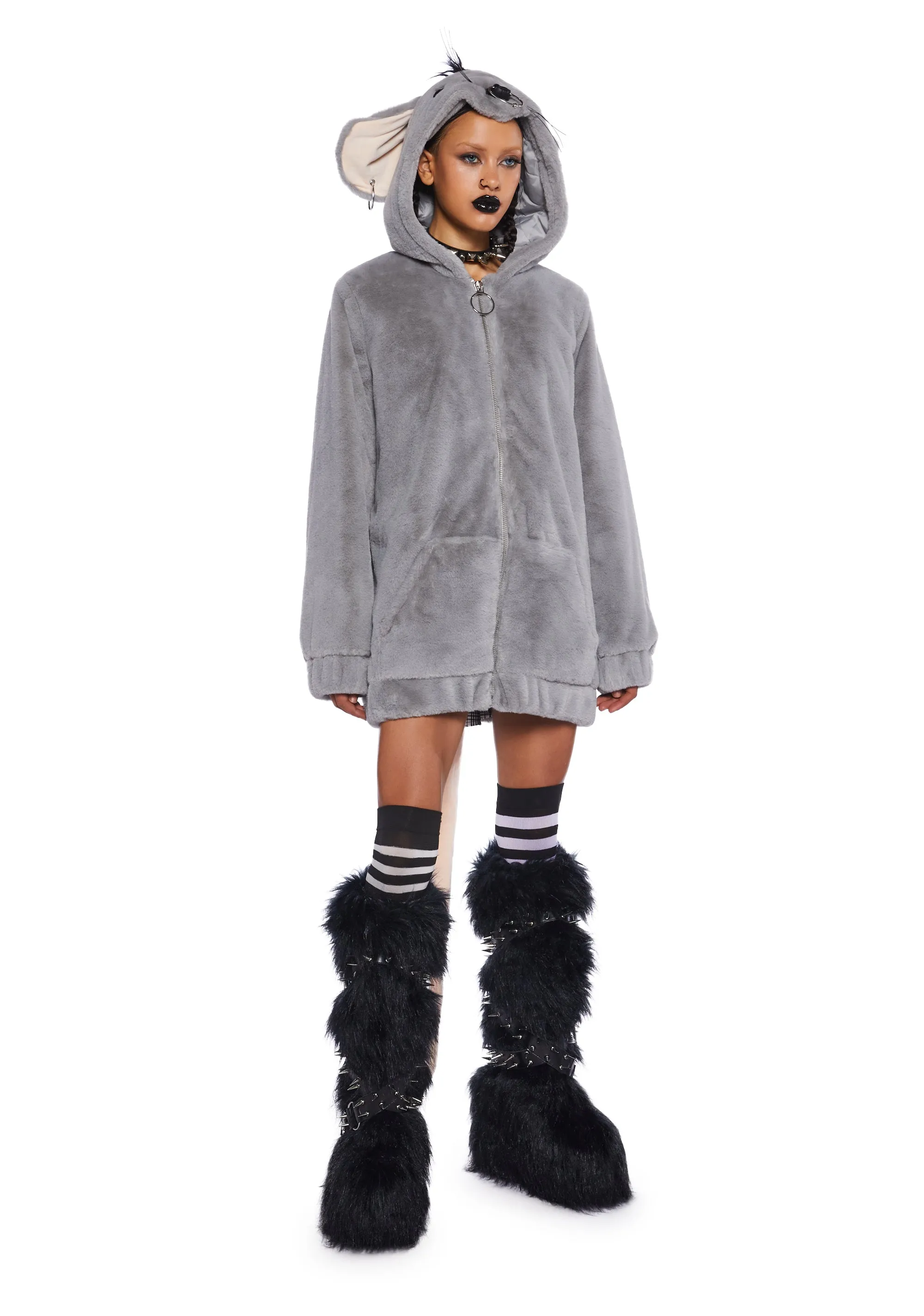 Gnaw On This Zip-Up Jacket sold by Dolls Kill product image thumbnail 2