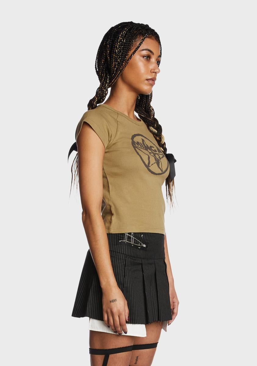 Star Honey Raglan Baby Tee sold by Dolls Kill product image thumbnail 3