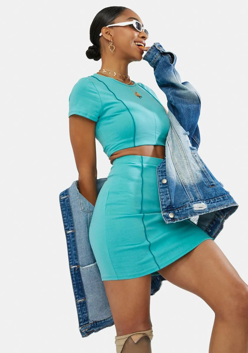 Follow The Signs Top & Skirt Set sold by Dolls Kill product image thumbnail 2