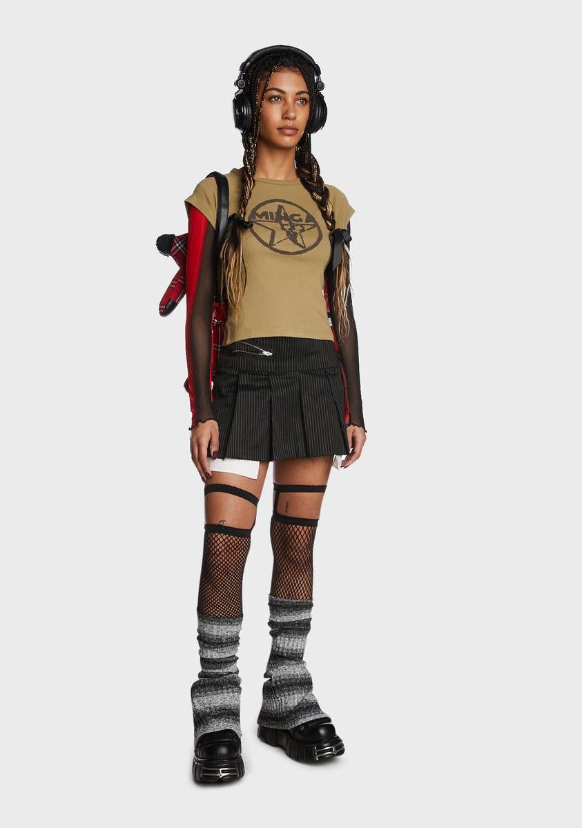 Star Honey Raglan Baby Tee sold by Dolls Kill product image thumbnail 5