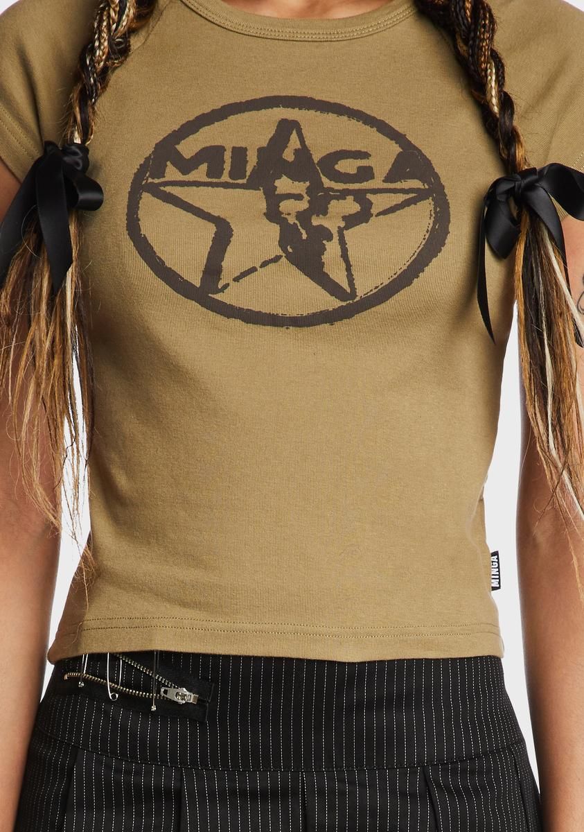 Star Honey Raglan Baby Tee sold by Dolls Kill product image thumbnail 2