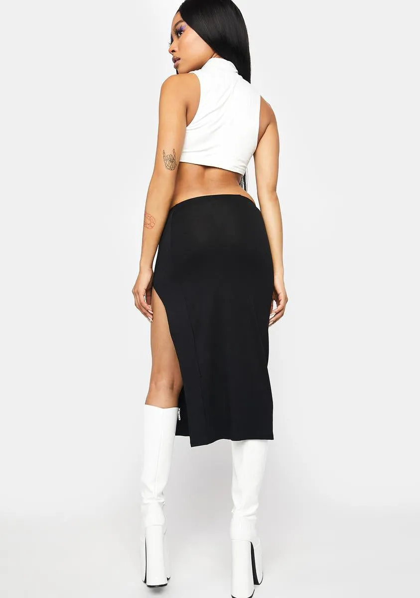 Oh So Pretty Midi Skirt sold by Dolls Kill product image thumbnail 4