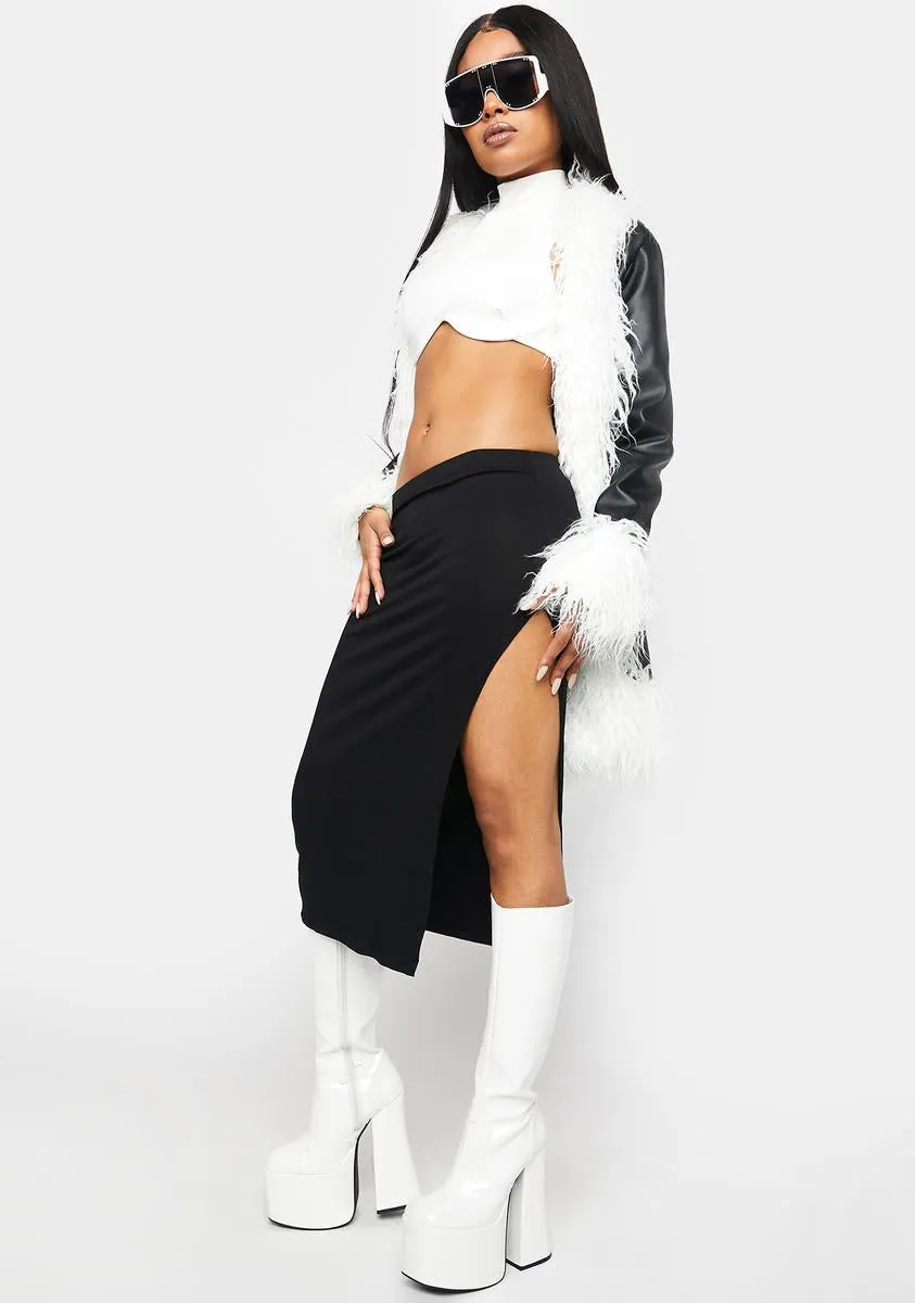 Oh So Pretty Midi Skirt sold by Dolls Kill product image thumbnail 3