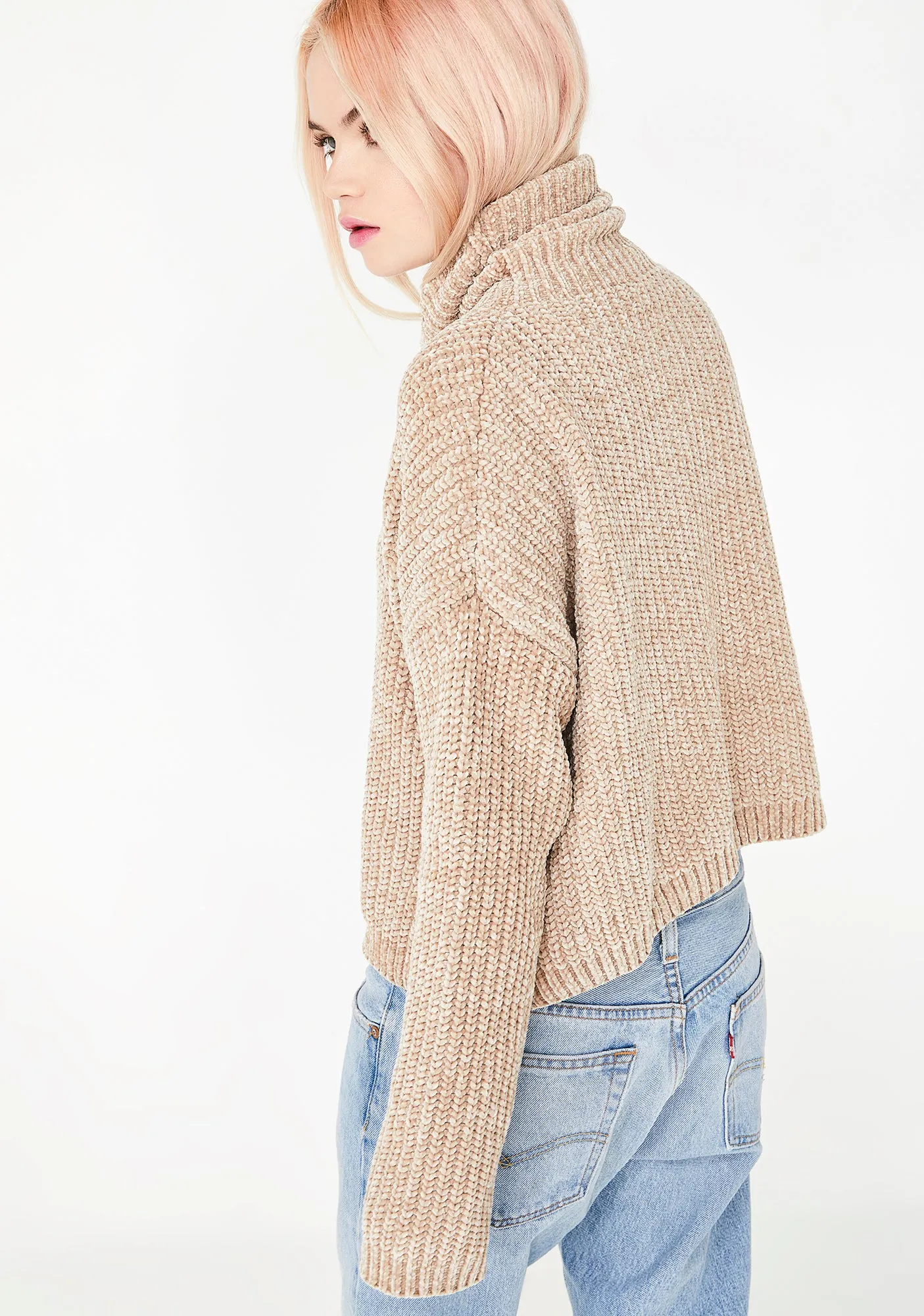 Mocha Knit Sweater sold by Dolls Kill product image thumbnail 4