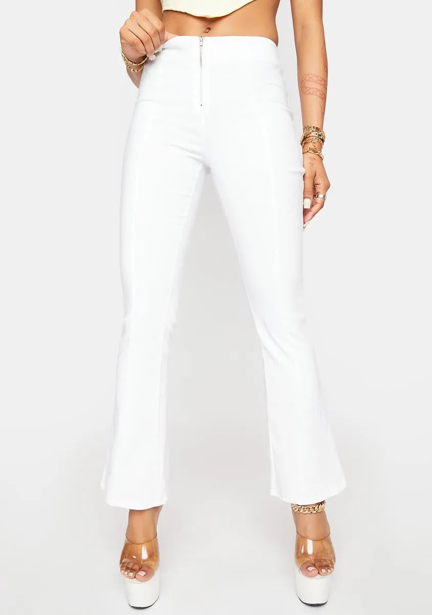 Boo Take You There Flare Pants sold by Dolls Kill