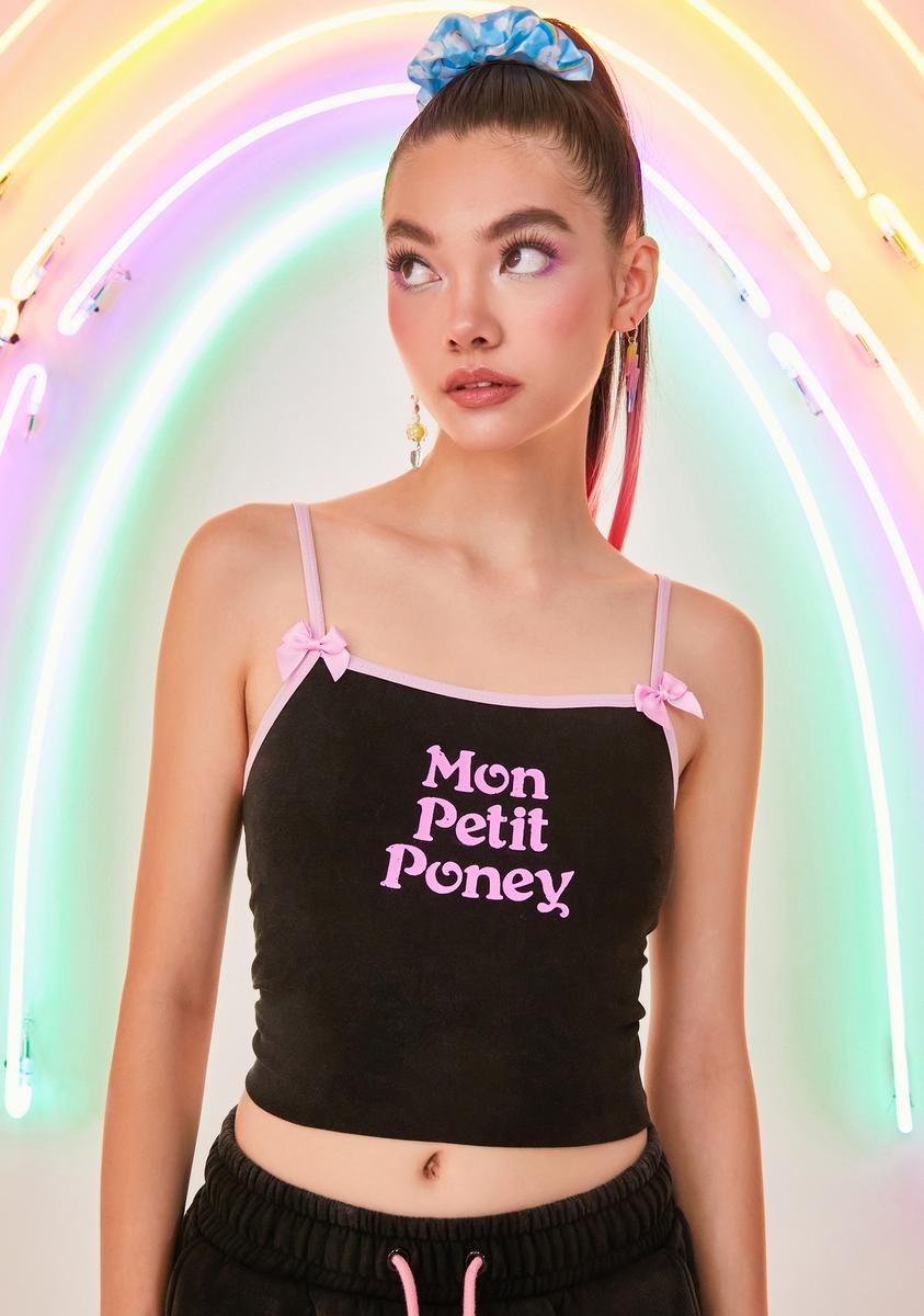 Precious And Petite Crop Tank sold by Dolls Kill