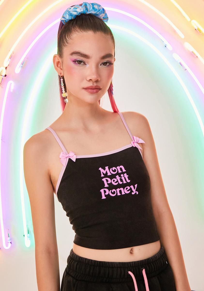 Precious And Petite Crop Tank sold by Dolls Kill product image thumbnail 2