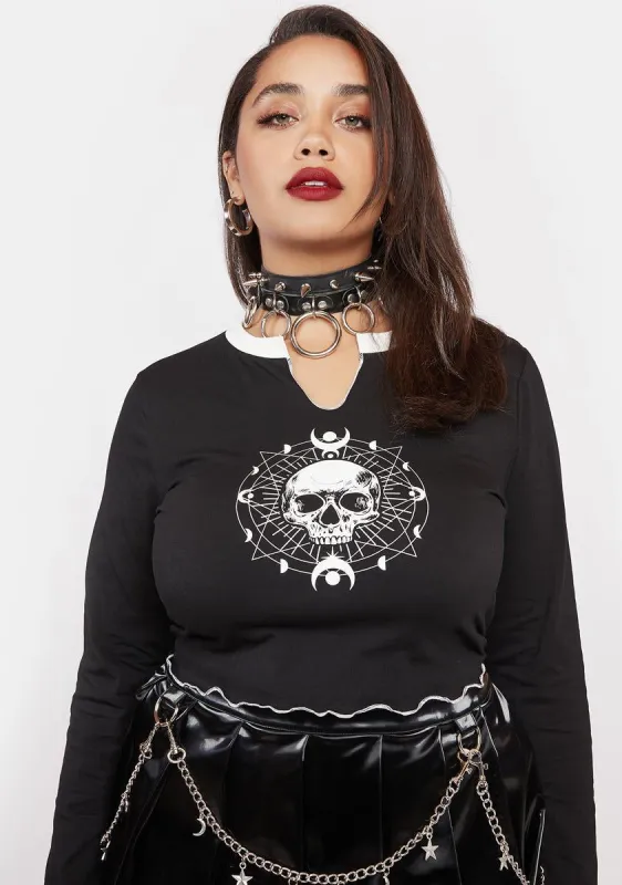Plus Wicked Obsession Graphic Tee sold by Dolls Kill