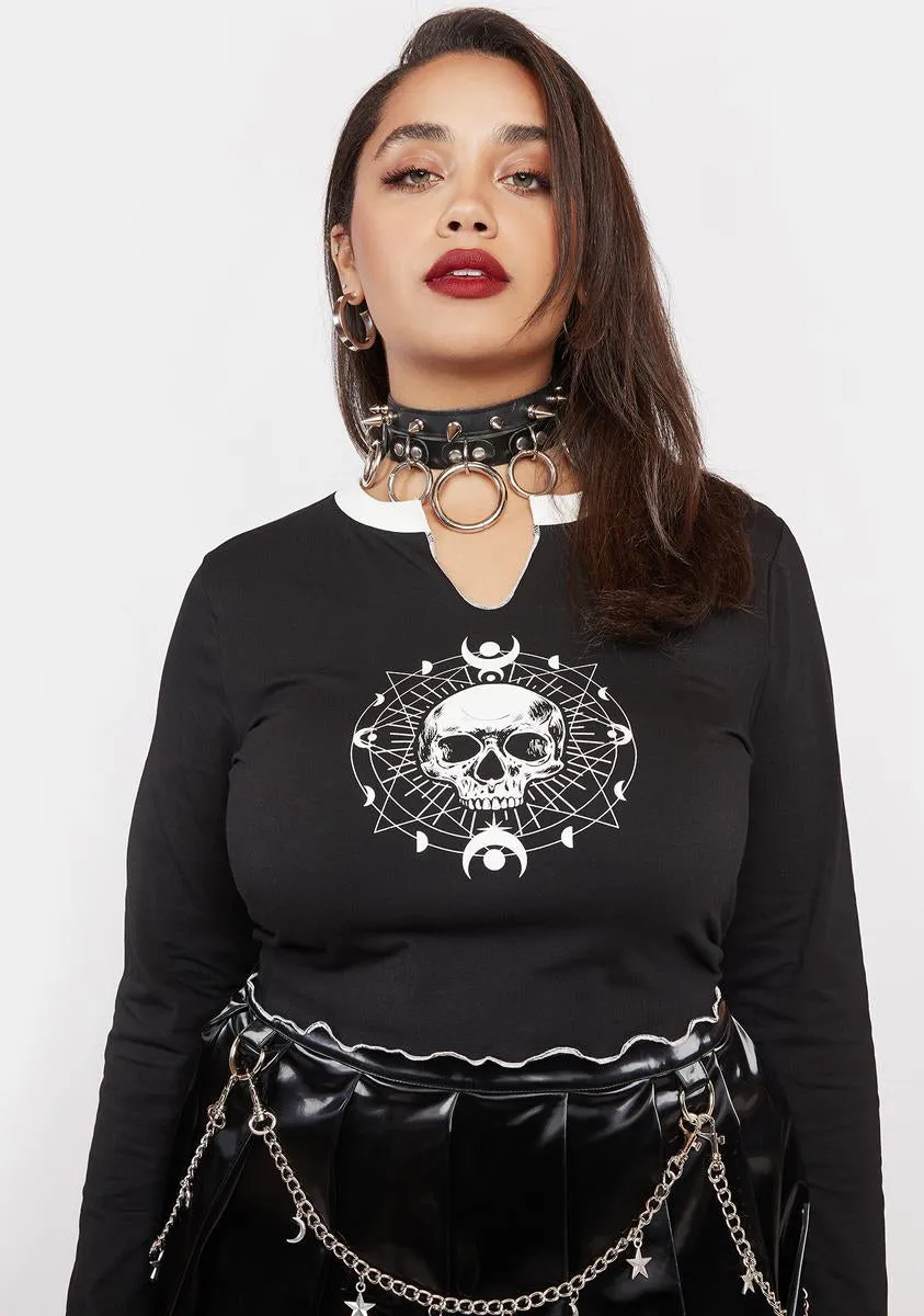 Plus Wicked Obsession Graphic Tee sold by Dolls Kill