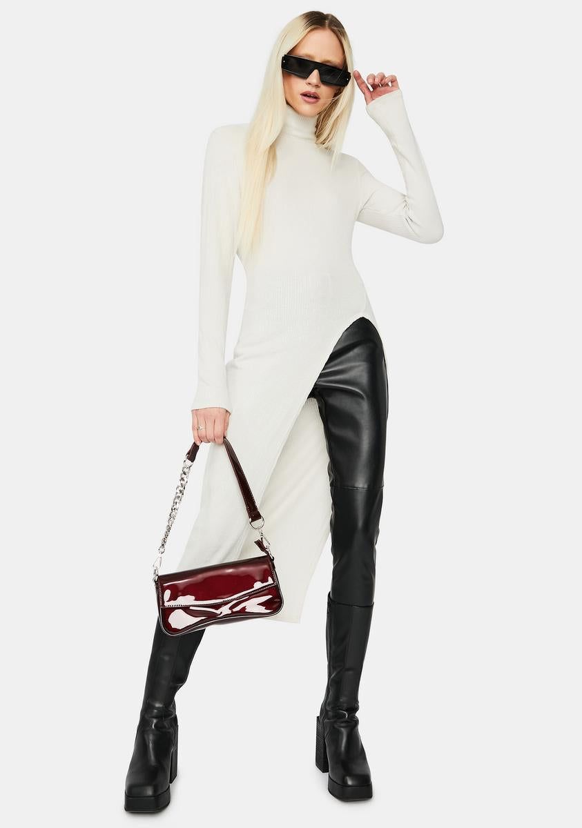 Sly Life Turtleneck Mid Length Sweater sold by Dolls Kill product image thumbnail 3