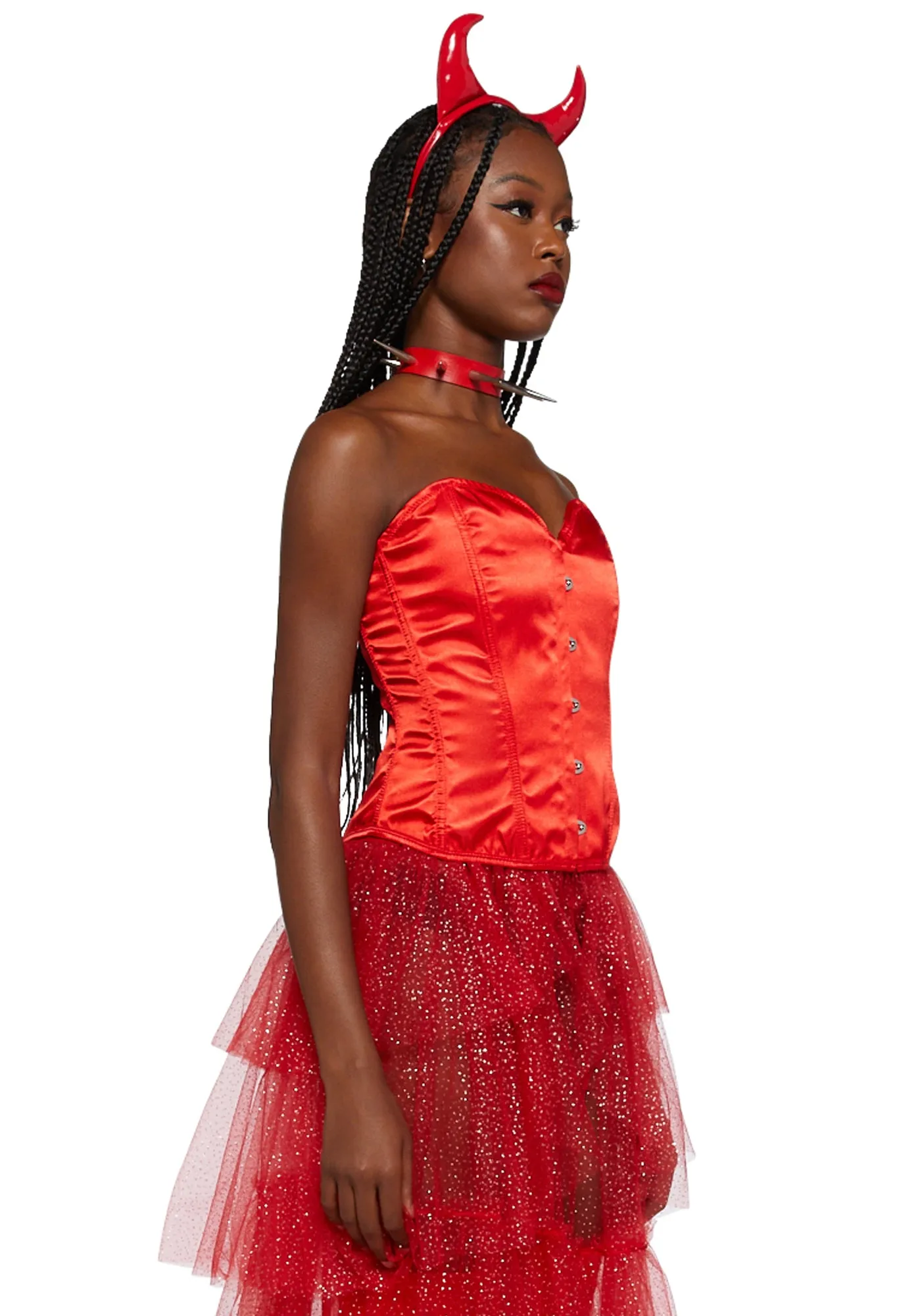 Sinful Means Corset Top sold by Dolls Kill product image thumbnail 2