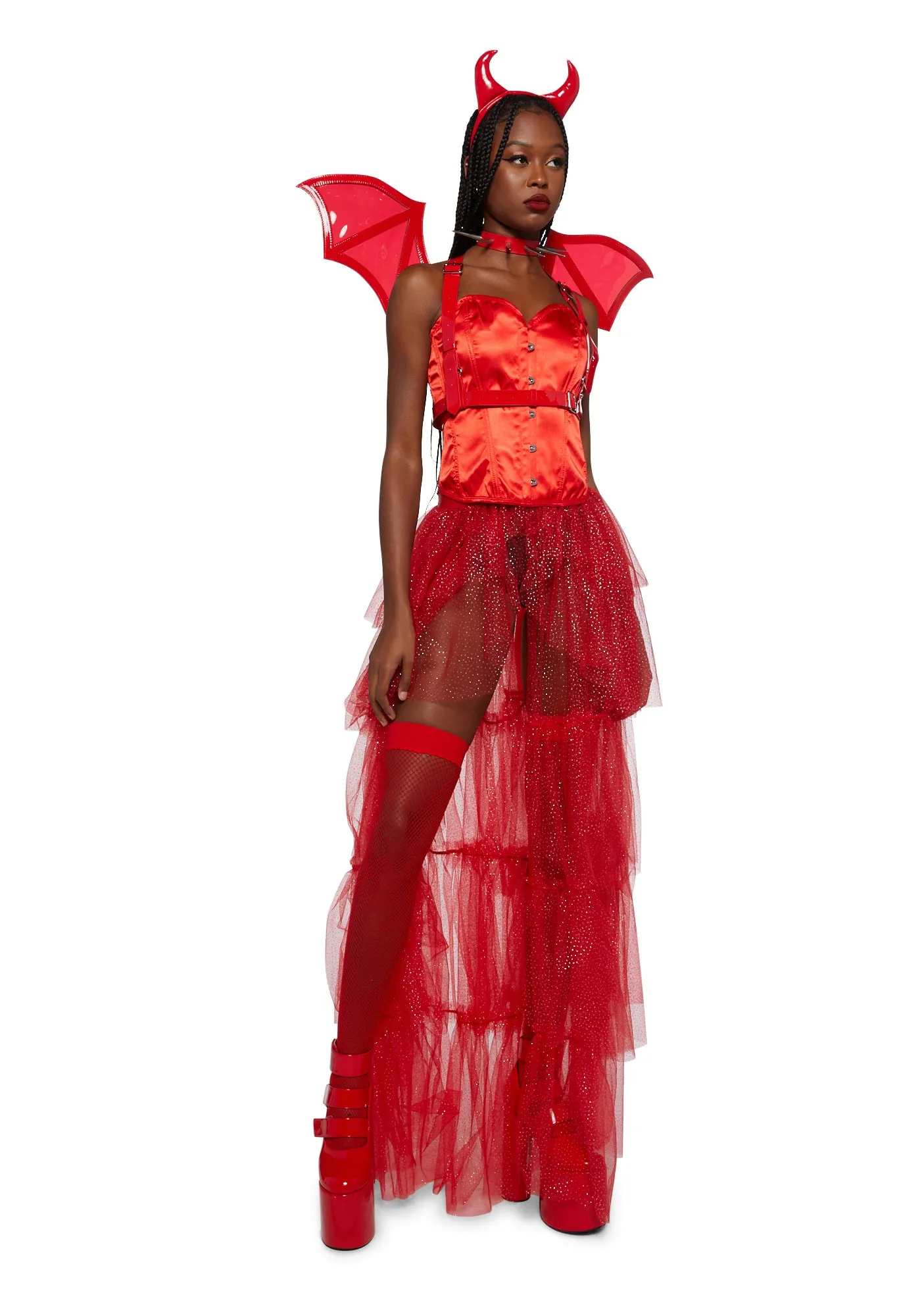 Sinful Means Corset Top sold by Dolls Kill product image thumbnail 5