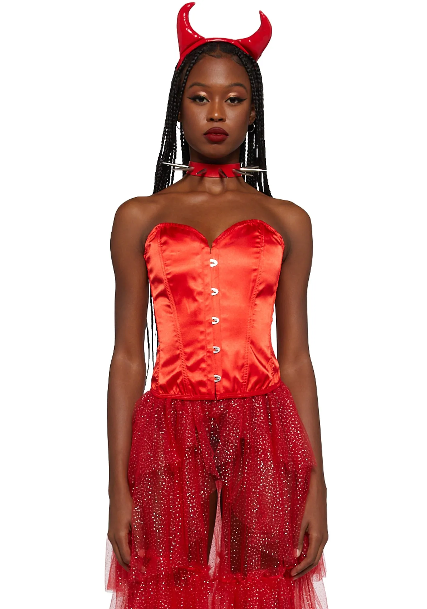 Sinful Means Corset Top sold by Dolls Kill