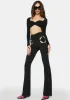 Losange Cut Out Pants sold by Dolls Kill