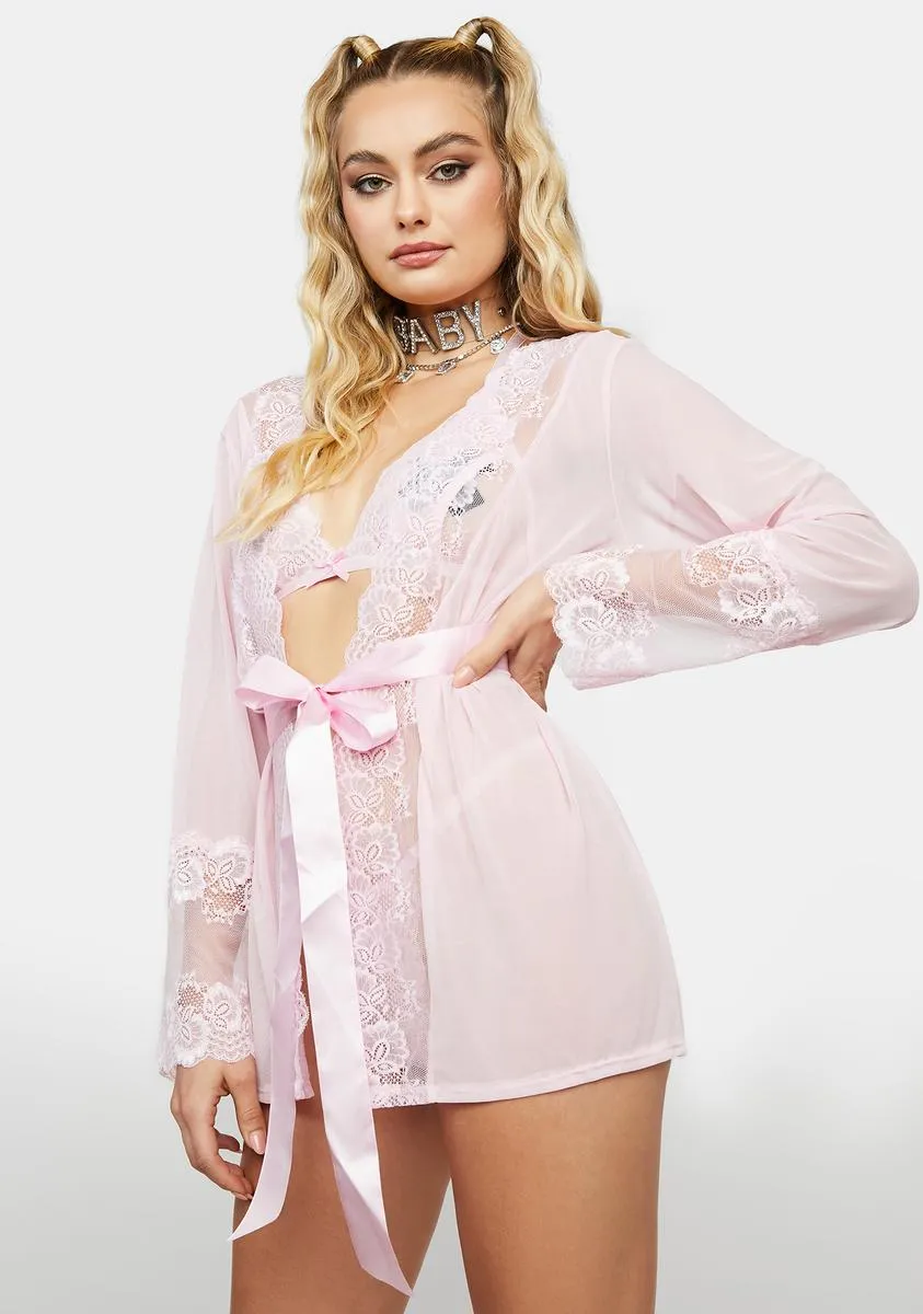 Touch Me In The Morning Mesh Robe sold by Dolls Kill product image thumbnail 2