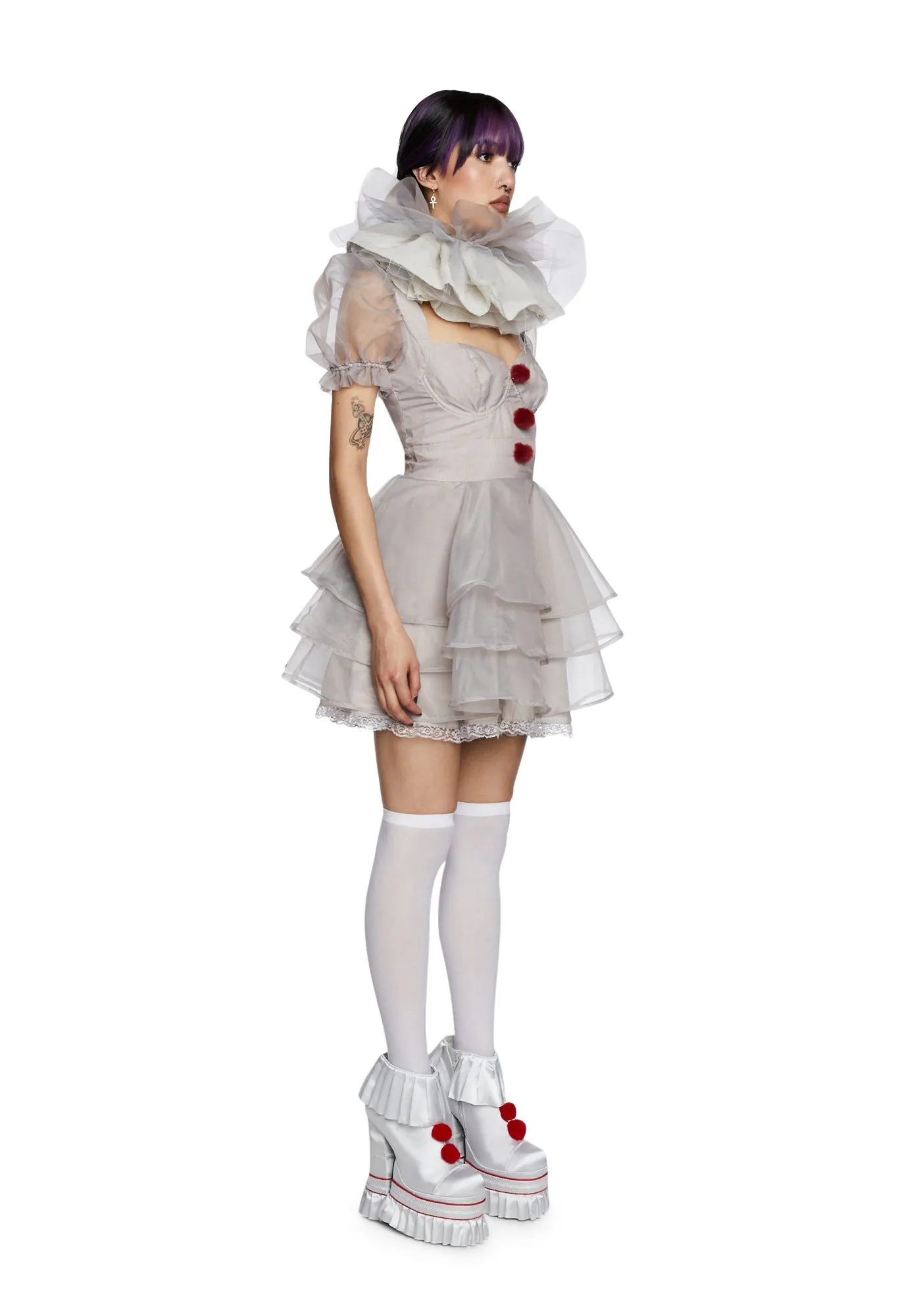 Haunting Dance Mini Dress sold by Dolls Kill product image thumbnail 3