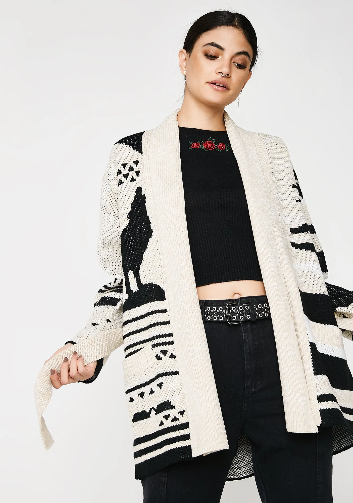 Stowe Cardigan sold by Dolls Kill product image thumbnail 3