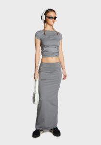 Tsuna Maxi Skirt sold by Dolls Kill