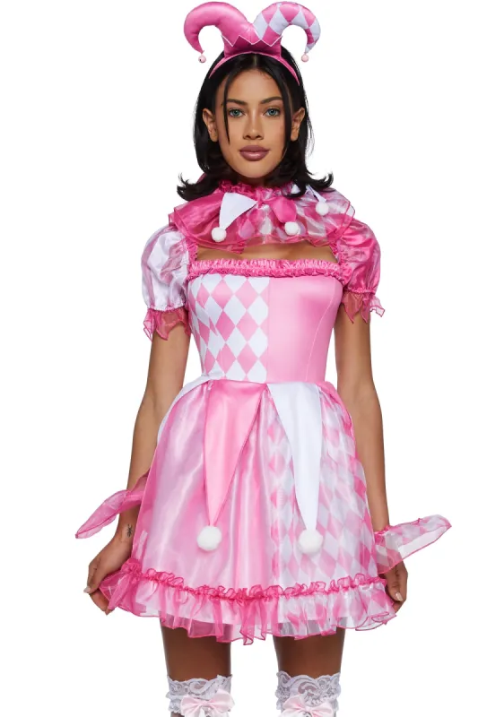 Pinwheel Fantasy Jester Costume sold by Dolls Kill
