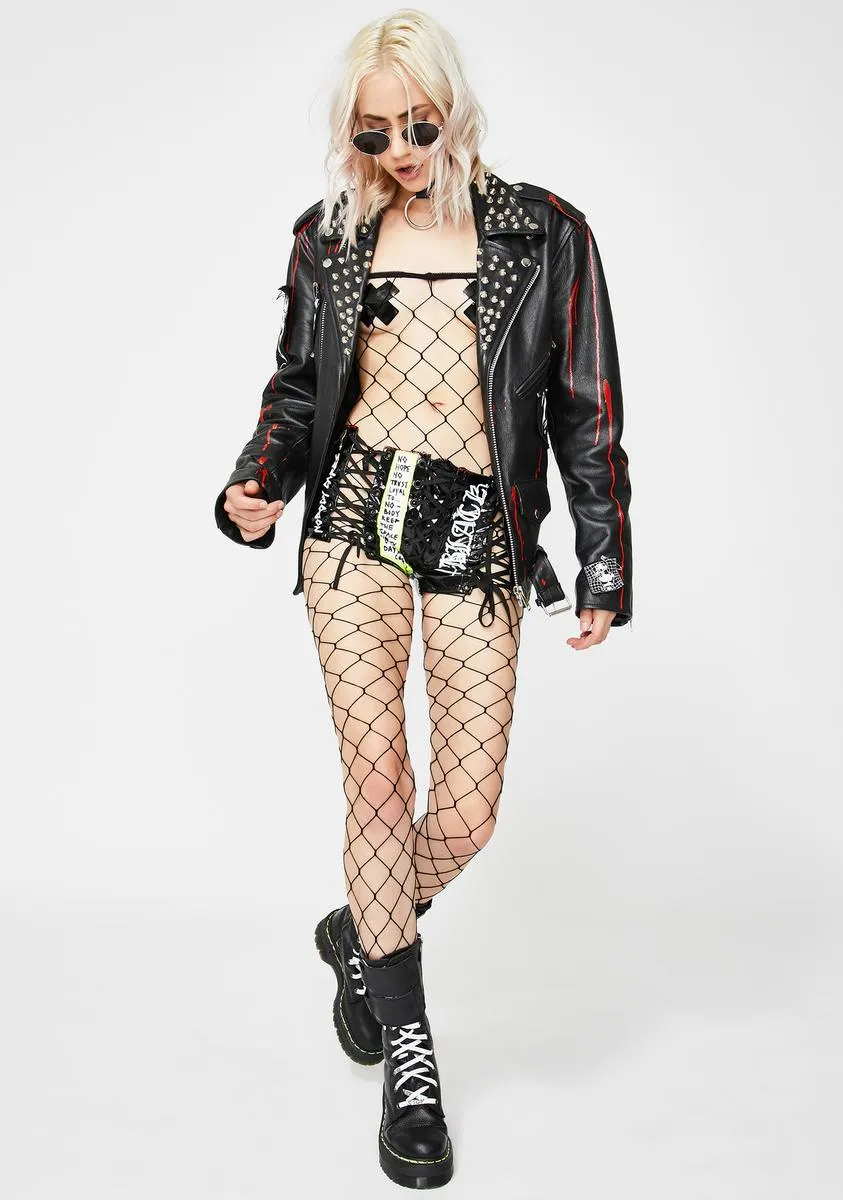 Midnight Diamond Life Body Stocking sold by Dolls Kill product image thumbnail 3